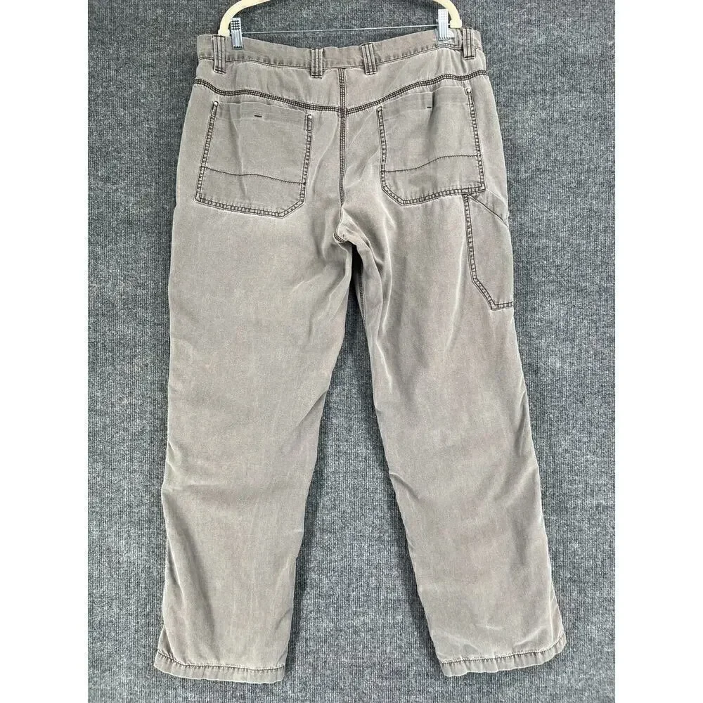 North Face Carpenter Utility Pants Mens 40x33 Gray Relaxed Outdoor Gorpcore